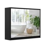 Wall-Mounted Bathroom Mirror Cabinet with Shelf