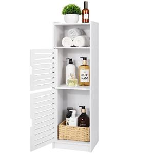 Waterproof Bathroom Storage Cabinet with Open Shelf