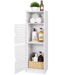 Waterproof Bathroom Storage Cabinet with Open Shelf