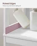 Modern White Freestanding Bathroom Storage Cabinet