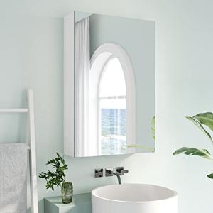 Wall-Mounted Bathroom Mirror Cabinet with Storage
