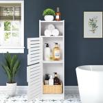 Waterproof Bathroom Storage Cabinet with Open Shelf