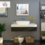 White Double Door Wall-Mounted Bathroom Cabinet