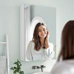 Wall-Mounted Bathroom Mirror Cabinet with Storage
