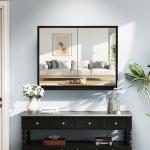 Wall-Mounted Bathroom Mirror Cabinet with Shelf