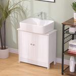 White Under Sink Bathroom Storage Cabinet