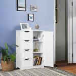 Yaheetech Stylish Free Standing Bathroom Cabinet