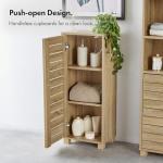 Stylish Oak Wood Effect Bathroom Storage Cabinet