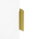 Kleankin White Bathroom Wall Cabinet with Shelves
