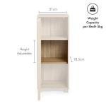 Stylish Oak Wood Effect Bathroom Storage Cabinet