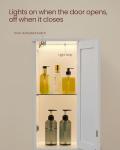 VASAGLE Tall Bathroom Cabinet with Adjustable Shelves