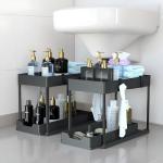 AbiHaven 2-Pack Under Sink Organizer with Drawers