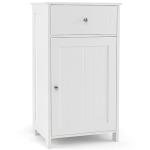 COSTWAY Freestanding Bathroom Floor Storage Cabinet