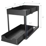 AbiHaven 2-Pack Under Sink Organizer with Drawers