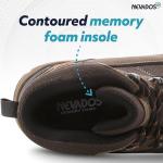 Men's Lightweight Waterproof Leather Hiking Boots - Brown