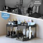 AbiHaven 2-Pack Under Sink Organizer with Drawers