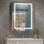 Beliwin 600x800mm LED Bathroom Mirror Cabinet