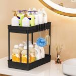 2 Pack Under Sink Storage Organizers