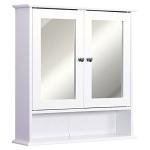 Wall-Mounted Bathroom Cabinet with Mirror and Shelves