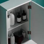 Wall Mount Cupboard with Door for Bathroom Storage