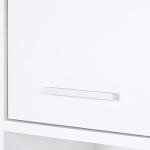 Slim Tall Bathroom Storage Cabinet with Cupboard