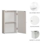 Wall Mount Cupboard with Door for Bathroom Storage