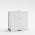 Stylish White Under Sink Bathroom Storage Cabinet