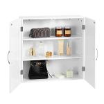 VASAGLE Cloud White Wall-Mounted Bathroom Cabinet