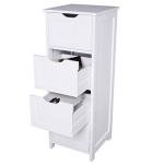 eSituro 4-Drawer Bathroom Storage Cabinet in White