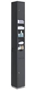 Tall Freestanding Storage Cabinet with Adjustable Shelves