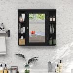 Wall-Mounted Bathroom Mirror Cabinet with Storage