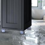 Tall Freestanding Storage Cabinet with Adjustable Shelves