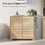 Stylish Oak Effect Bathroom Storage Cabinet