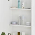 Wall-Mounted Bathroom Mirror Cabinet with Shelf