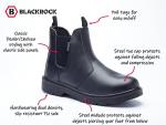 Blackrock Steel Toe Chelsea Safety Boots, Size 11