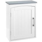 Modern Wall-Mounted Bathroom Cabinet with Adjustable Shelf