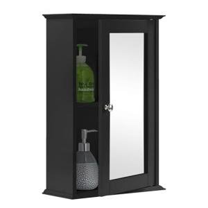 Taylor & Brown Wall-Mounted Mirrored Bathroom Cabinet