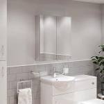 Artis Wall-Mounted Bathroom Mirror Cabinet - Double Doors