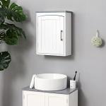 Modern Wall-Mounted Bathroom Cabinet with Adjustable Shelf