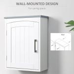 Modern Wall-Mounted Bathroom Cabinet with Adjustable Shelf