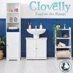 Stylish White Under Sink Bathroom Cabinet Unit