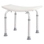 Height Adjustable Shower Stool for Safety and Comfort