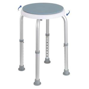 Adjustable 360° Swivel Shower Stool for Comfort