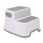 Kids' Non-Slip Double Step Stool with Handles
