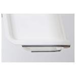 Ikea Bolmen White Non-Slip Bathroom Stool