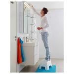 Ikea Bolmen White Non-Slip Bathroom Stool