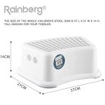 Rainberg Double Step Stool for Kids - Anti-Slip