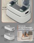 Heavy-Duty Anti-Slip Toilet Stool for All Ages