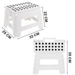 Folding Step Stool for Kids and Adults, 9-Inch