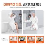 VEVOR Adjustable Shower Stool for Safety and Comfort